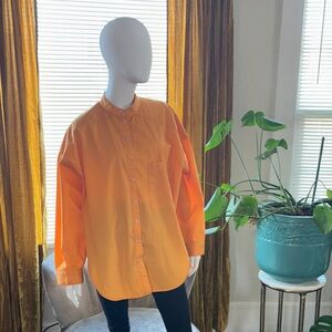 Urban Outfitters Orange Label Button-Front Top